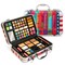 Vokai 74 Piece Makeup Kit, Eye Shadow, Glitters, Lip & Eye Liner Pencils, Lipstick, Blush, Concealer, Lip Gloss, Bronzer